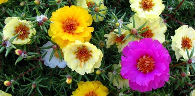 Портулак крупноцветковый — выращивание и уход