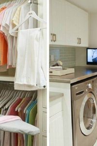 Домашние хитрости: куда спрятать гладильную доску