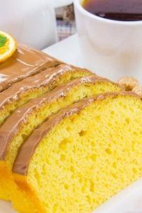 Апельсиновый манник на кефире